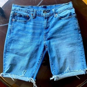 Levi's Slim Cutoff Denim Shorts